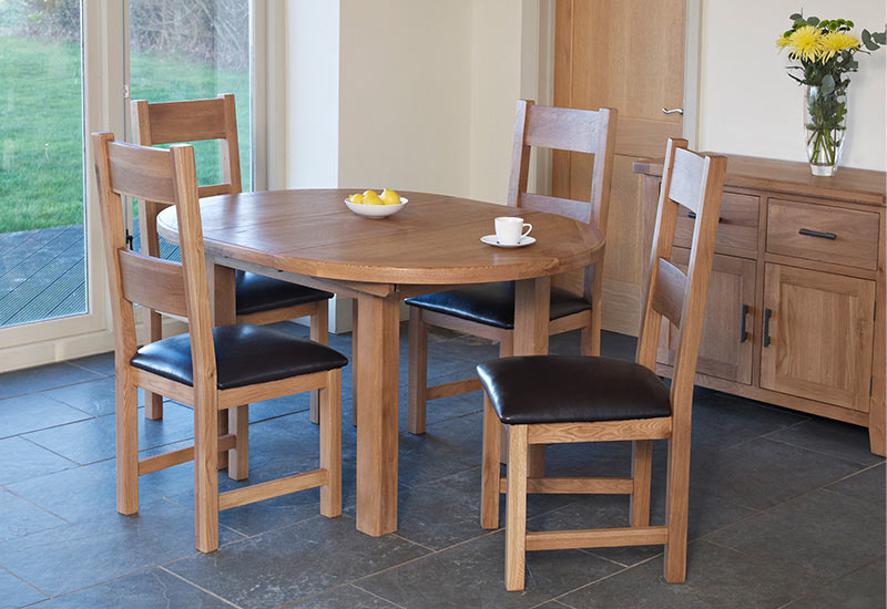 hampshire extending round dining set taghmon furniture store wexford