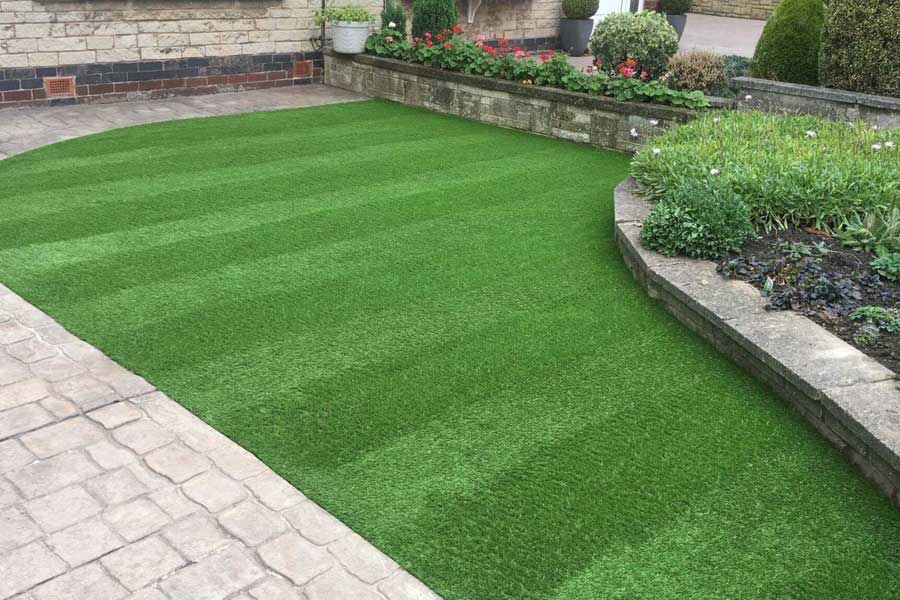 artificial grass installation furniture store wexford